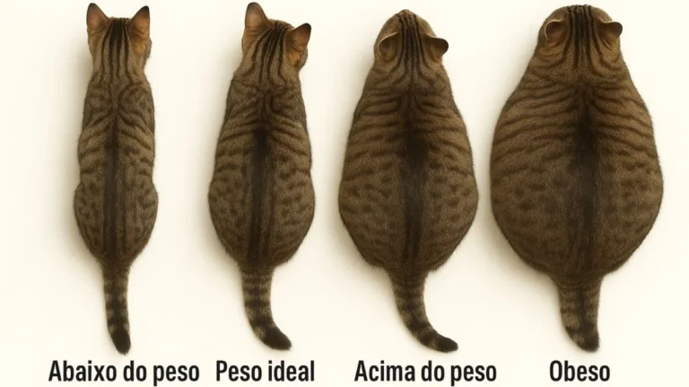 check up felino: como avaliar o peso do seu gato e prevenir doenças