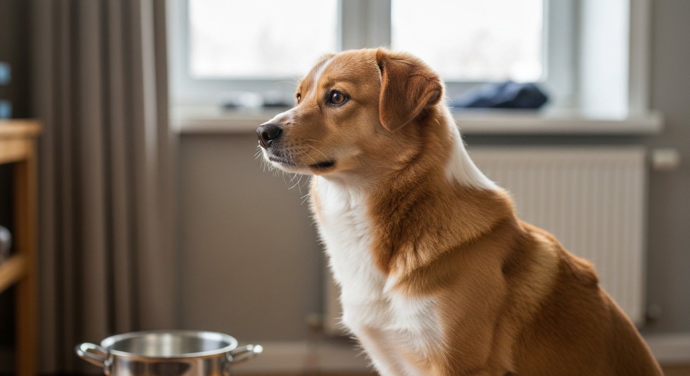 Cachorrinha com comportamento alterado pelo medo demonstra sinais de recuperação e bem-estar após tratamento.