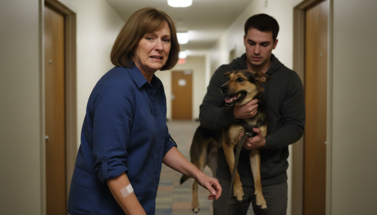 Mulher ferida após ataque de cachorro em condomínio